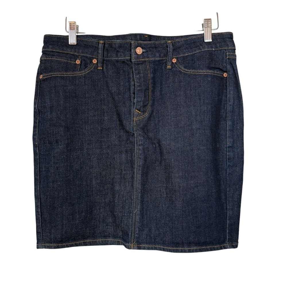Levi’s Dark Blue Denim R Tab Rare Mini Skirt size 12